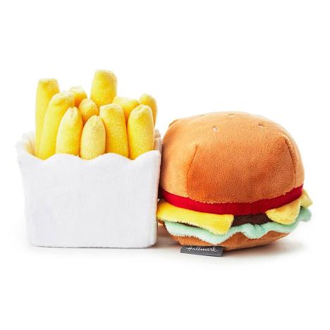 Better Together Burger & Fries Magnetic Soft Toy Set Extra Image 1